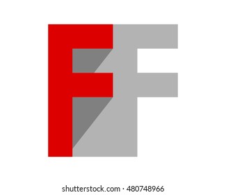 gestalt typography typeset alphabet font image vector icon