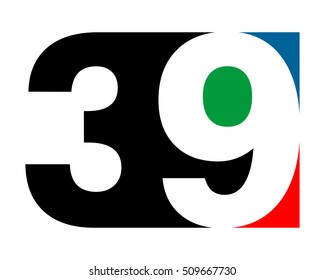 gestalt typography typeset logotype numeral numeric nominal image vector icon