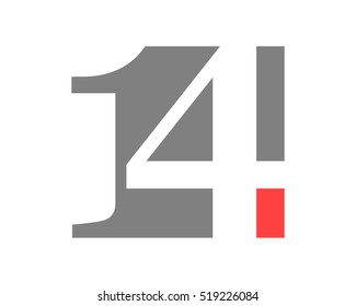 gestalt typography typeset logotype numeral numeric nominal image vector icon