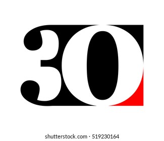 gestalt typography typeset logotype numeral numeric nominal image vector icon