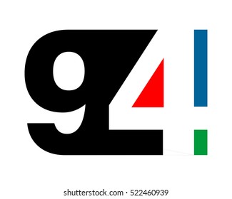 gestalt typography typeset logotype numeral numeric nominal image vector icon
