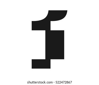  gestalt typography typeset logotype numeral numeric nominal image vector icon