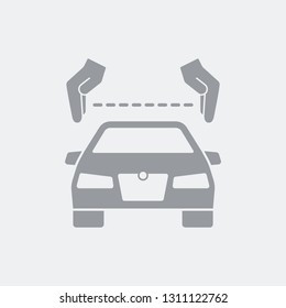 Gesture for car measurement