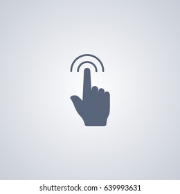 Gesture double click icon