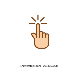 Gesture premium line icon. Simple high quality pictogram. Modern outline style icons. Stroke vector illustration on a white background. 