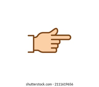 Gesture premium line icon. Simple high quality pictogram. Modern outline style icons. Stroke vector illustration on a white background. 