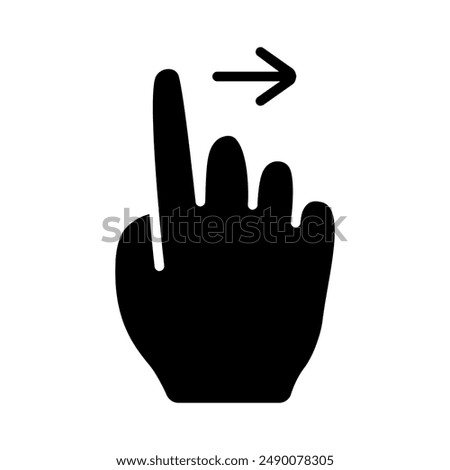 Gesture set icon. Swipe, tap, doubleclick, rotate, pinch, zoom, scroll, gesture, touchscreen, interaction, user interface, hand movement, multitouch, gesture, swipe, pinch, control