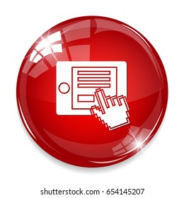 gesture tablet icon