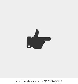 Gesture vector icon illustration sign
