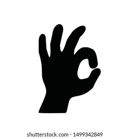 gesture vector. thumbs symbol icon 