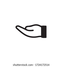 Icono de mano humana en vector de diseño moderno Eps 10