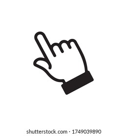 Gestures of Human Hand Icon In Trendy Design Vector Eps 10