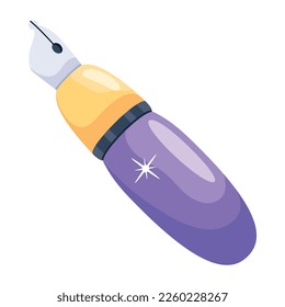 Get a 2d icon of inkpen 