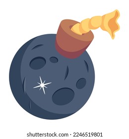Obtener un ícono de 2d de la bomba pirata 