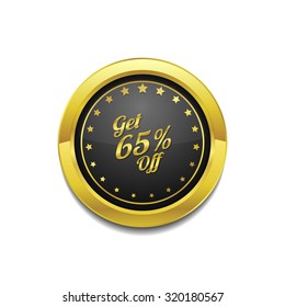 Get 65 Precent Off Golden Vector Icon