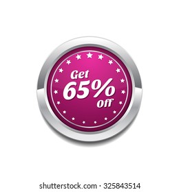 Get 65 Precent Off Pink Vector Icon