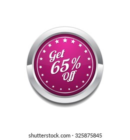 Get 65 Precent Off Pink Vector Icon