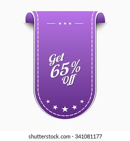 Get 65 Precent Off Violet Vector Icon