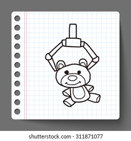 get bear doll doodle
