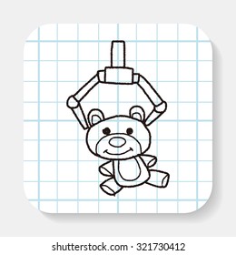 get bear doll doodle