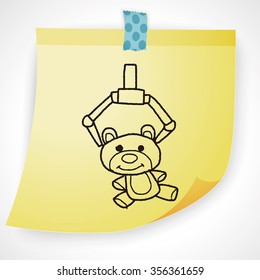 get bear doll doodle