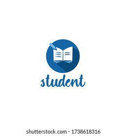 Get the best for book / student / campus logo design inspiration and also graduation