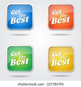 Get The Best Colorful Vector Icon Design