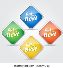Get The Best Colorful Vector Icon Design