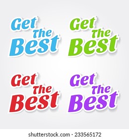 Get The Best Colorful Vector Icon Design