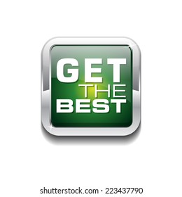 Get The Best Green Vector Icon Button