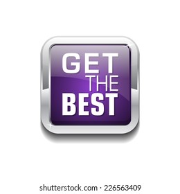 Get The Best Purple Vector Icon Button