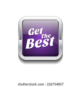 Get The Best Purple Vector Icon Button