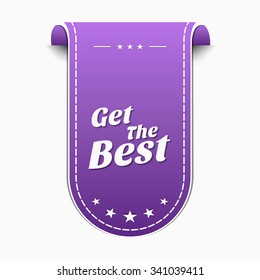 Get The Best Violet Vector Icon Design