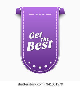 Get The Best Violet Vector Icon Design