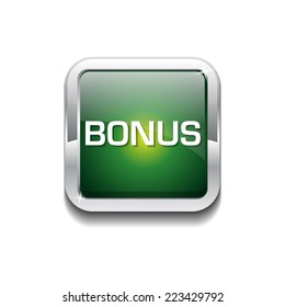 Get Bonus Green Vector Icon Button