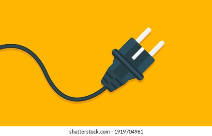 Get connected plug flat icon