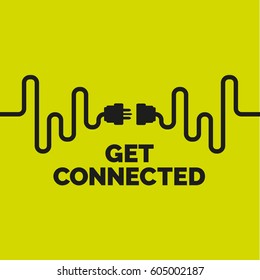 Get connected UK plug socket.