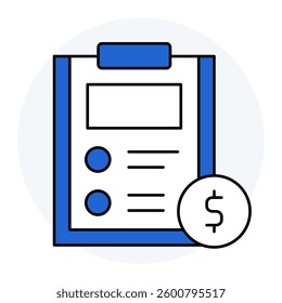 Get a custom quote, Personalized pricing, Business quote request, Tailored pricing solution. Vector Editable Stroke Icon.