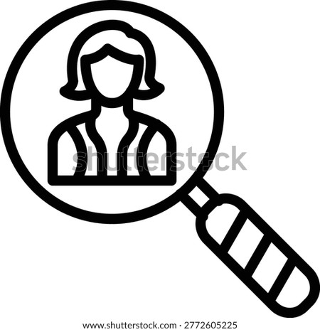 Get Discovered Line Icon and Vector