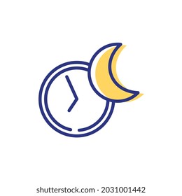 Get Enough Sleep Line icon for business website,apps, and many more