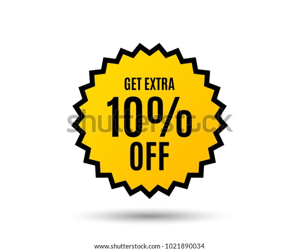 Get Extra 10 Off Sale Discount Stock Vector (Royalty Free) 1021890034