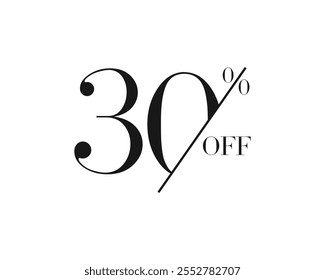 Consigue un 30% de descuento adicional. Muestra de Precio de oferta de descuento. Etiqueta de descuento 
 Cupón para compras, marketing, publicidad, Anuncio y Web. Vector Ilustración aislada