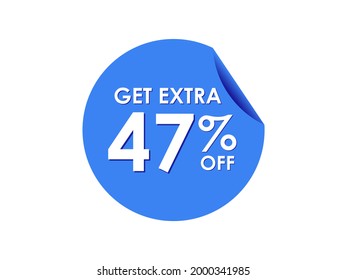 Get Extra 47% percent off Sale Round sticker