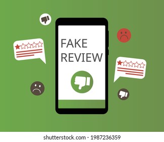 get fake review from customer or employee to have a bad review with is not true