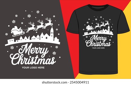 Get festive with our cozy Christmas T-shirt Perfect for holiday gatherings and spreading cheer all season long.