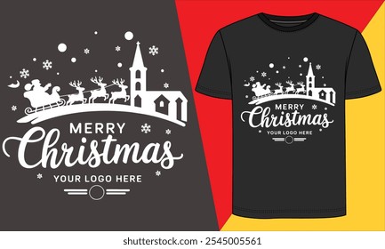 Get festive with our cozy Christmas T-shirt Perfect for holiday gatherings and spreading cheer all season long.