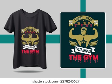 Get fit in style with our trendy fitness t-shirt design. Bold typography, motivational quotes, and vibrant colors make it perfect for gym enthusiastsGym Fitness t-shirts Design
