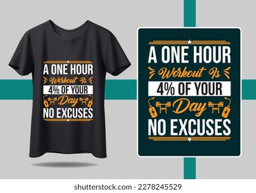 Get fit in style with our trendy fitness t-shirt design. Bold typography, motivational quotes, and vibrant colors make it perfect for gym enthusiastsGym Fitness t-shirts Design
