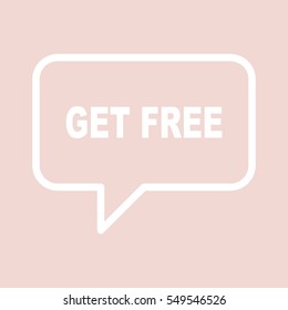 GET FREE speech bubbles.