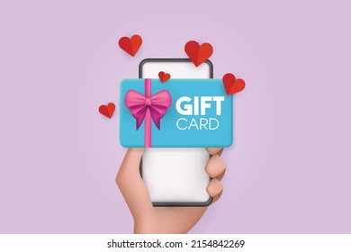 Get Giftcard Concept Vector Design.